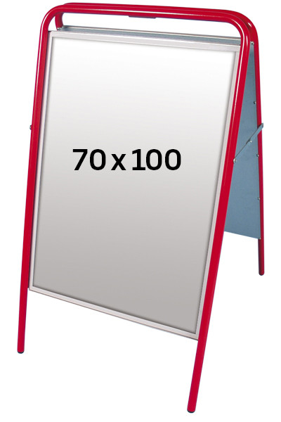 Expo Sign Kundenstopper - 70x100cm - rot